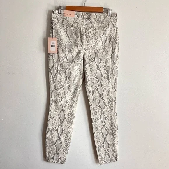 NYDJ Ami Skinny Snake Print Jean Size 8 - Picture 12 of 12